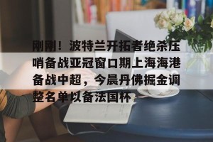 赛前预测-关于刚刚！波特兰开拓者绝杀压哨备战亚冠窗口期上海海港备战中超，今晨丹佛掘金调整名单以备法国杯的信息